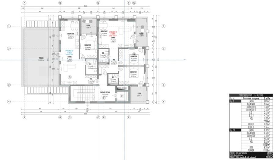Oportunitate , Apartamen 3 camere 64,2 mp + Terasa 67,26 mp | Zona de Top Cluj - 3
