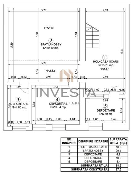 Casa individuala cu teren de 1150mp | 258mp utili | 6 camere | Europa - 1