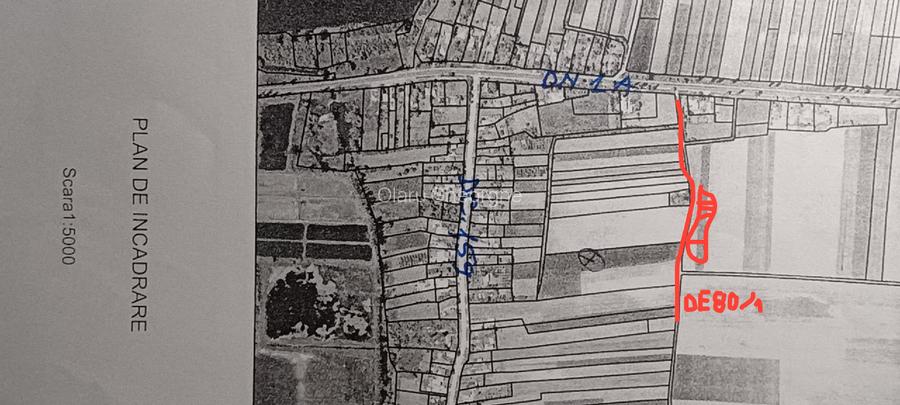 de vanzare teren intravilan curti constructii Butimanu - 2