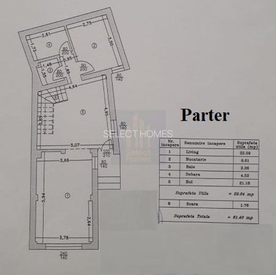 Vila deosebita 5 camere de inchiriat *Tei* - 26