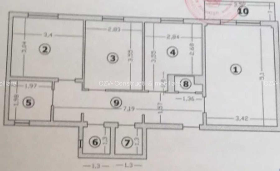 VAND APARTAMENT 3 camere decomandat. Sect 6 Bucuresti - 2