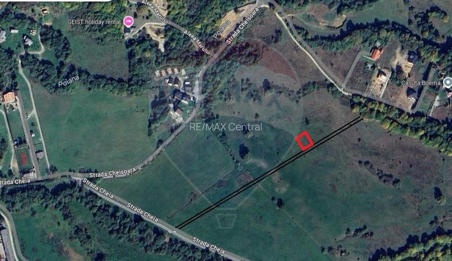 Teren Rasnov - Cheile Rasnoavei, 654mp, posibil 1329mp - 2