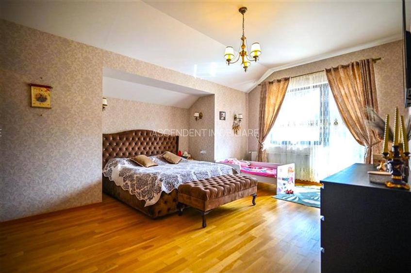 Pe 1.000 mp teren, vila eleganta, caracteristici notabile, Sacele, Central - 19