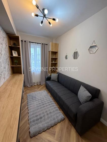 Apartament 3 camere, mobilat modern 56 mp – Florești, zona Terra, bloc nou - 10
