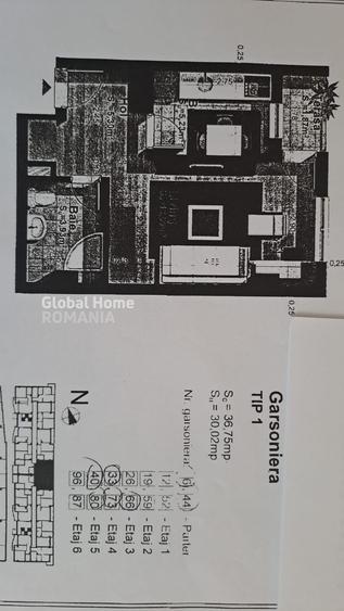 Garsoniera Nicolae Grigorescu | Bloc 2015 | Etaj 6 | Lift | Gata de mutat