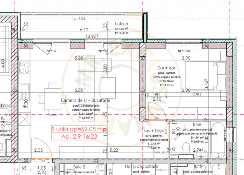 De vânzare apartament 2 camere Smarald City Satu Mare - 2