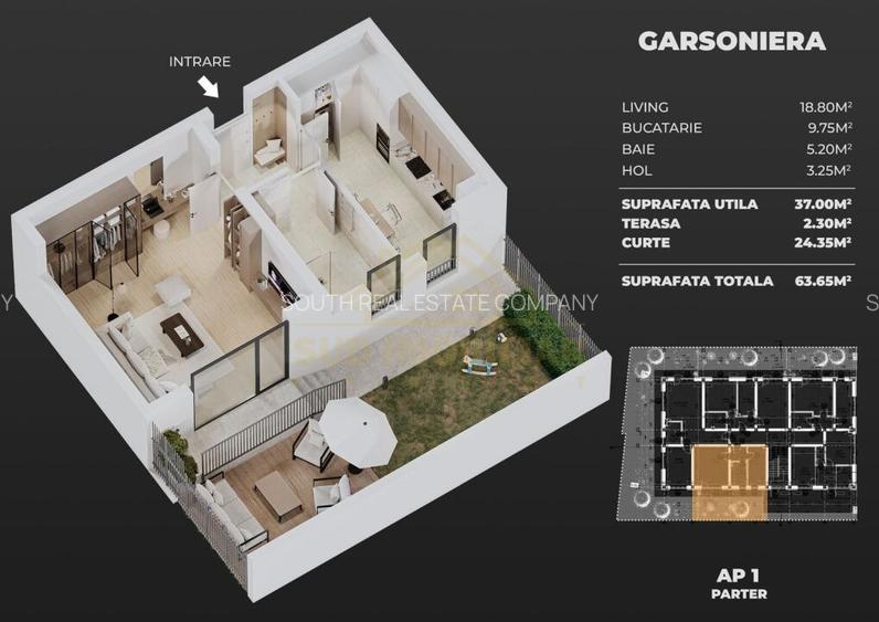 GARSONIERA-CURTE 24 MP-CENTRU PRIMARIE - 6