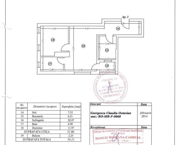 Apartament 2 Camere Aviatiei- Aerogarii Strada Pechea - 5