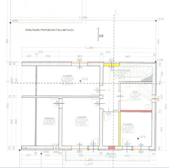 Casă individuală 7 camere | 180 mp util   | teren 650 mp | fără comision - 10