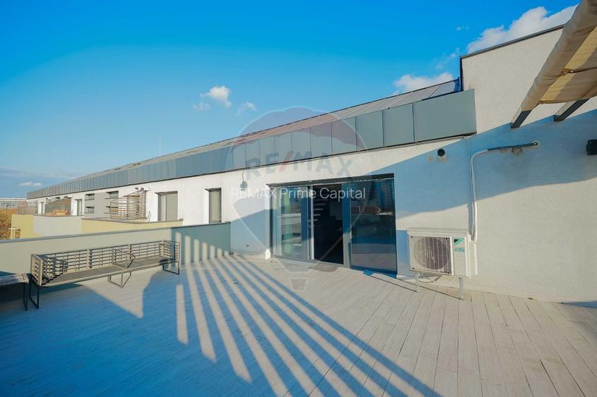 Penthouse tip Loft, 3 camere, pe două niveluri, cu terase de 108 mp - 28