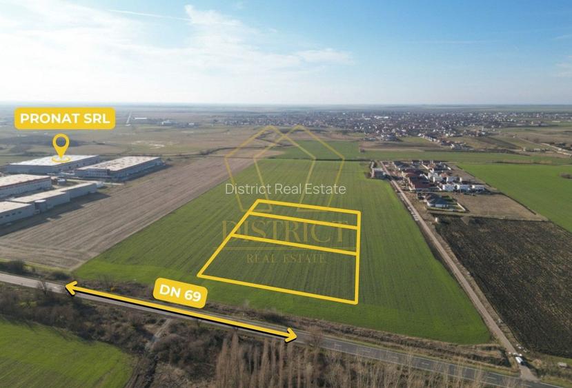 COM 0% Parcele de teren intravilan industrial | Sanandrei - 2