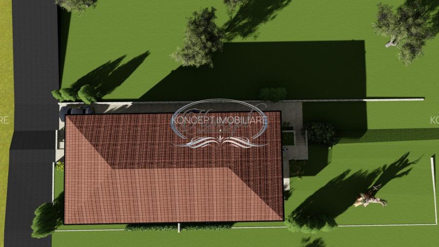 Duplex cu teren generos si panouri fotovoltaice in Dambul Rotund - 7