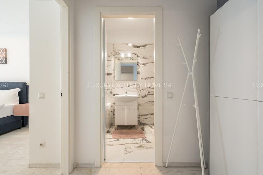 Pipera  2 camere mobilat complet super preț - 19