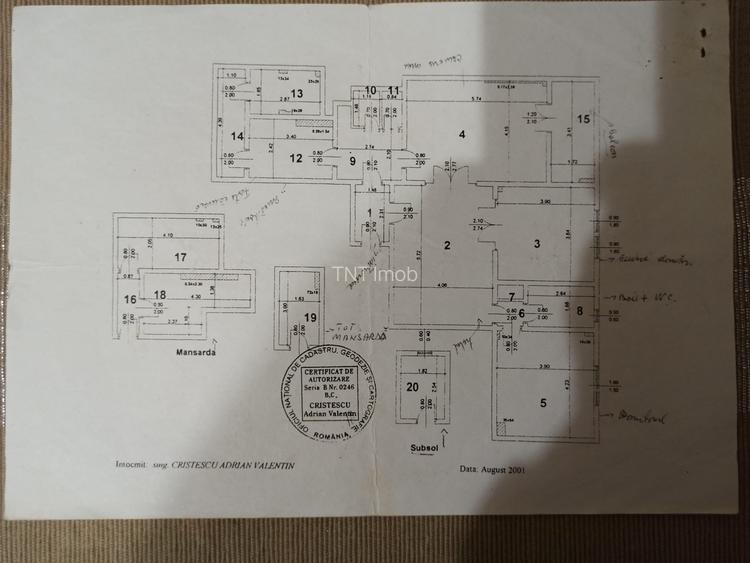 Apartament 4 camere Batistei, strada Vasile Lascar, 136 mp, comision 0 ! - 32