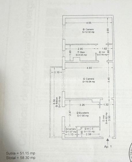 Apartament 2 camere-Simion Barnutiu Timisoara- comision 0 - 1