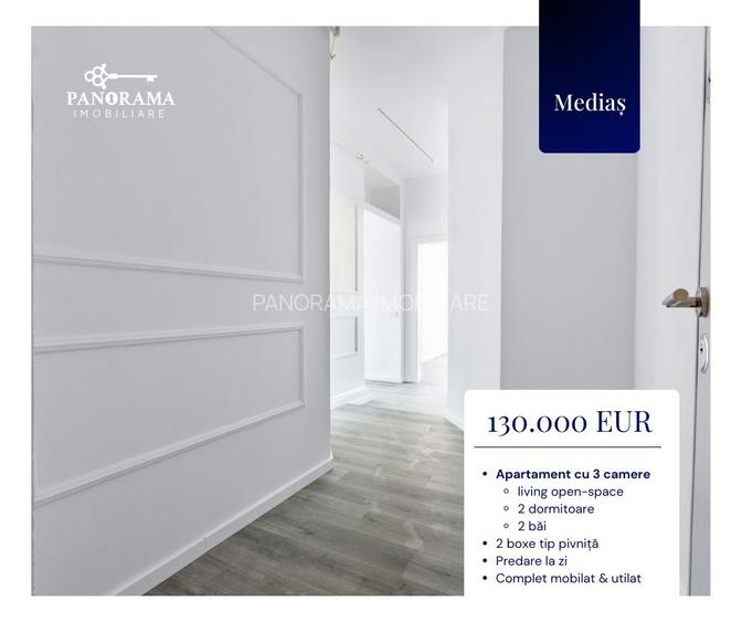Apartament central de vânzare în Mediaș - Finisaje premium | 90 mp ut - 2