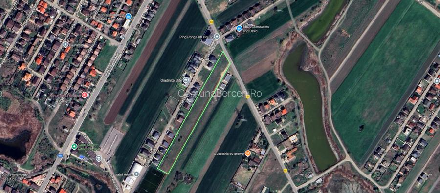 Teren Intravilan In Rate Berceni zona Mamina | curent si gaz | #LG7.1E - 7