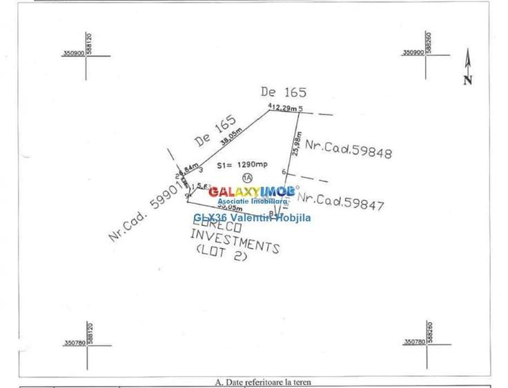 Vanzare teren 1290 mp cu proiect Balotesti Dumbrava Vlasiei padure - 9