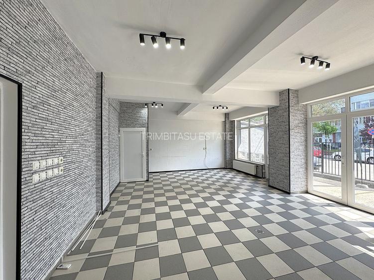 Spațiu comercial | 90mp | trafic intens | Margeanului | comision 0% - 18