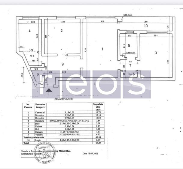 VANZARE 3 CAMERE SEMIDECOMANDAT - Parc IOR,MallPark Lake , Dristor - 9