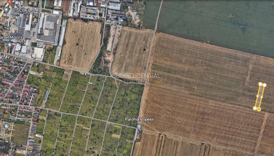 Teren 5000 mp, deschidere dubla - Popesti Leordeni, zona excelenta - 14