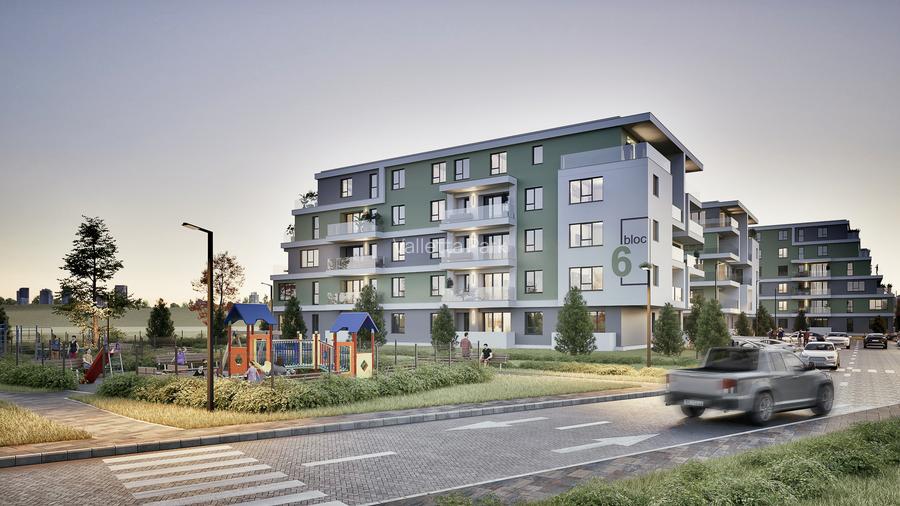 Apartament 4 camere premium, cartier privat cu parcari subterane și parc propriu - 6