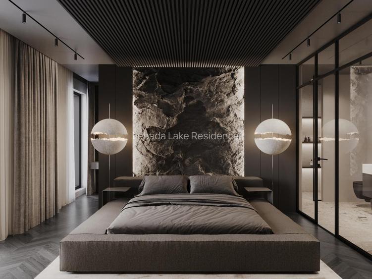 Penthouse 4 camere pe malul lacului cu terasa de 100mp Lebada Lake Residence - 6