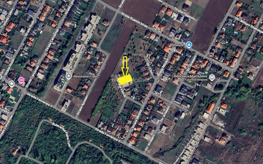 Teren edificabil 646 mp I FS 17 ml I Dumbravita - Parcul Terra - Str. Valiug - 3