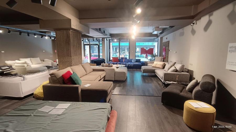 Spatiu comercial in Dorobanti-Floreasca deschidere stradala 11 m - 2