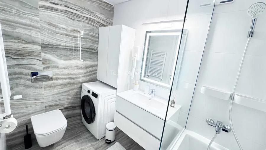 Apartament 2 camere, 42 mp, centrala, modern, prima chirie, Straulesti The Level - 7