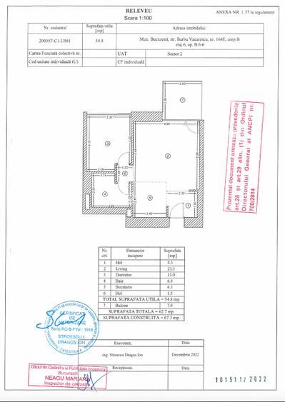 One Verdi Park - Apartament 2 camere – Prima închiriere - 13