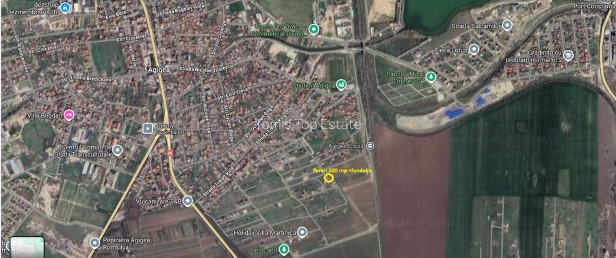 Teren de vânzare Agigea , cu fundație solida si proiect casa parter - 2