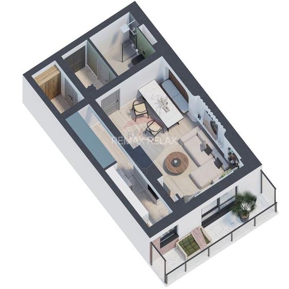 Apartament cu 2 camere de vânzare - 5