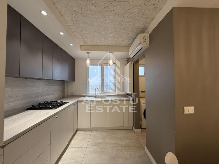 Apartament 3 camere, renovat si mobilat modern, centrala proprie - 9
