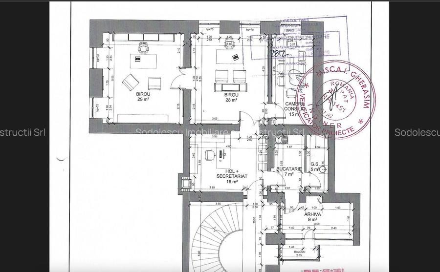 Spațiu de birouri  în zona Unirii/ Tribunal - 3