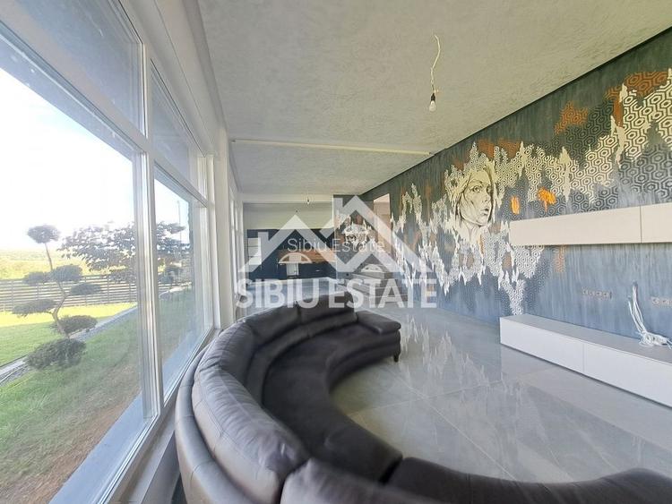 Casa Sibiu Cisnadioara, garaj, piscina, terase panoramice - 32