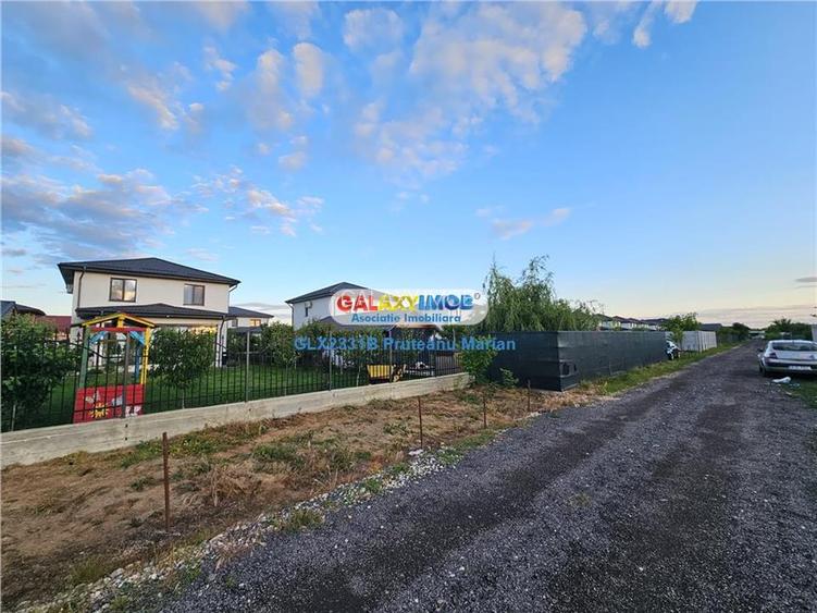 Teren intravilan 680 m situat in comuna Cornetu pe Strada Aeroportului - 30