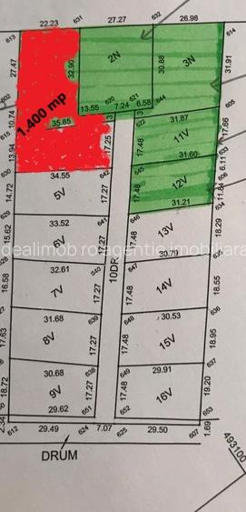 Teren intravilan, S= 1400 mp, Stefanesti, Arges - idealimob.ro - 3