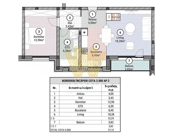 Apartamente premium de vanzare, Mosnita Noua - 9