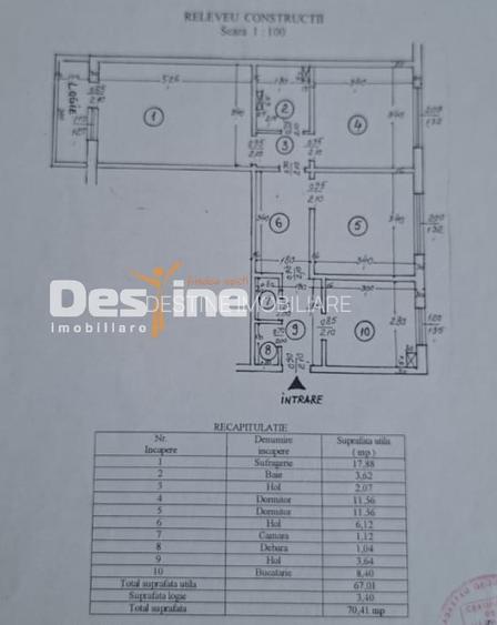 Apartament 3 Camere Decomandat - Mircea cel Batran - 13