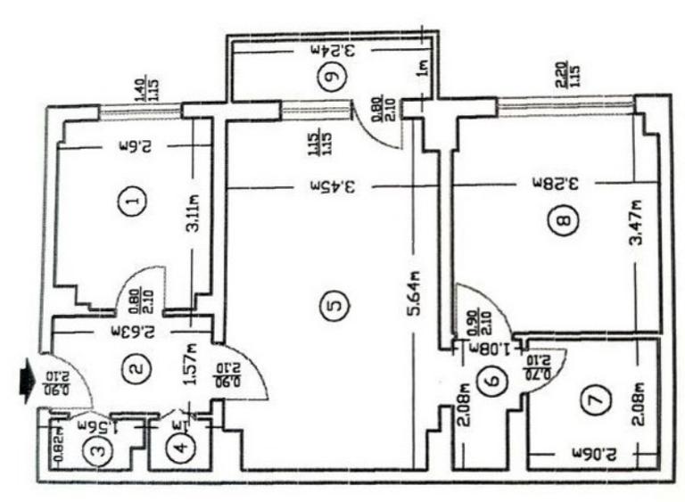 Apartament 2 Camere,Vitan,Metrou,Parc,Mall,bloc reabilitat,Renovat - 5