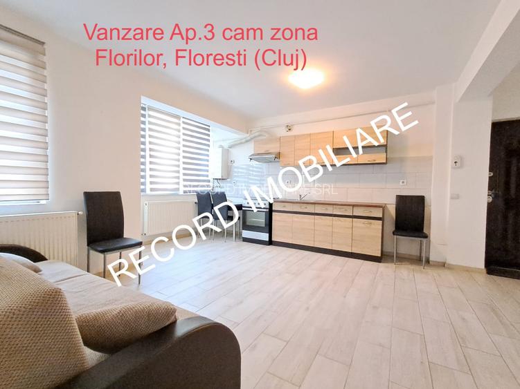Apartament 3 camere, parcare zona Florilor in Floresti - 2
