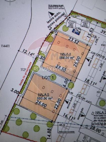 Hale inchiriat 550 mp/ 580 mp showroom + birouri Popesti Leordeni - 3