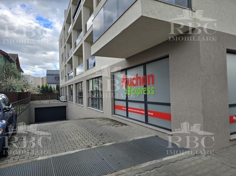 Spatiu comercial 383 mp cu depozit si parcare Marasti