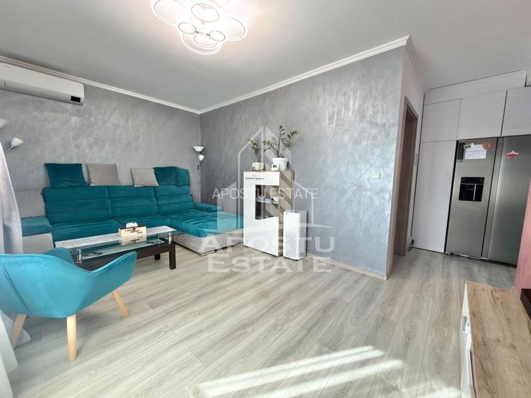 Apartament cu 3 camere decomandat, complet mobilat la parter in Giroc. - 3