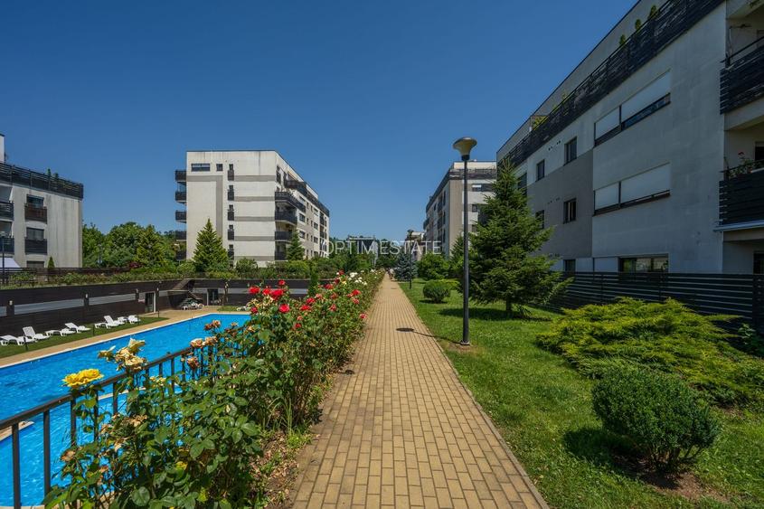 NOU! 3 camere, parcare subterana&boxa/ psicina/gym/sauna - 28