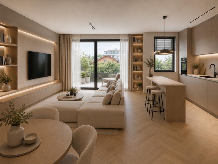 Jolie Ville_Apartament 2 camere in complex rezidential