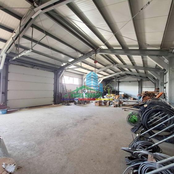 Proprietate industrială cu hală metalică, birouri și teren – Golești