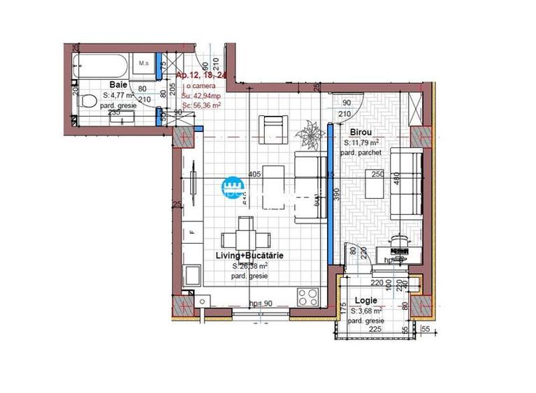 Complex NOU! Ap 2 camere, Pret Promotional! - 3