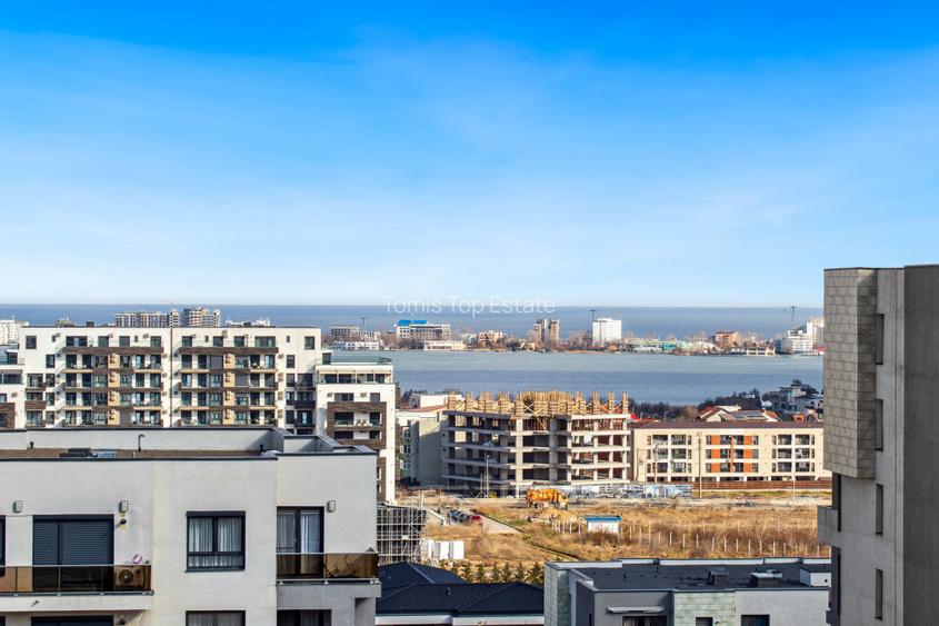 Penthouse 4 camere, mobilat si utilat premium in Complex Maurer, Tomis Plus - 20